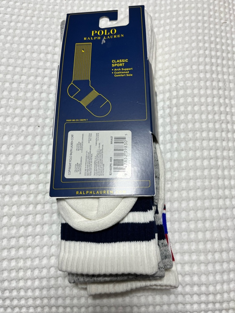 POLO Ralph Lauren 3 pair socks - Picture 3 of 4